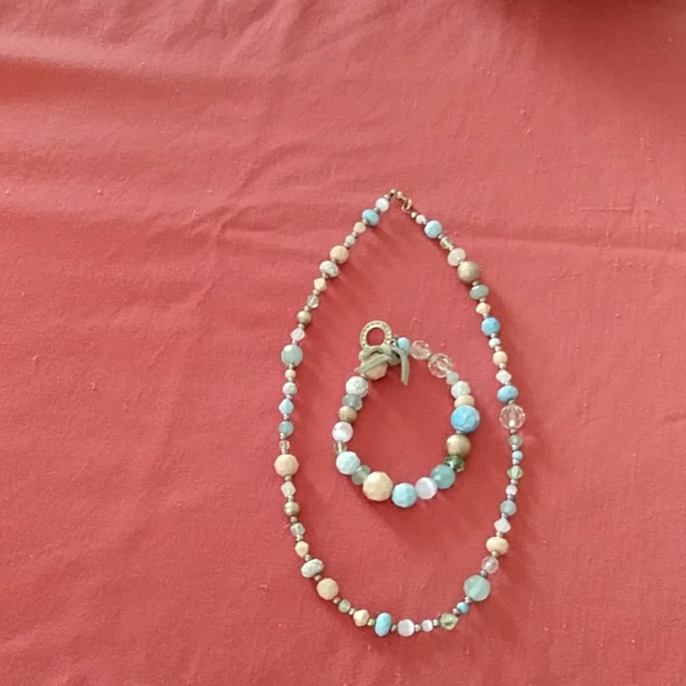 Bracelet and necklace